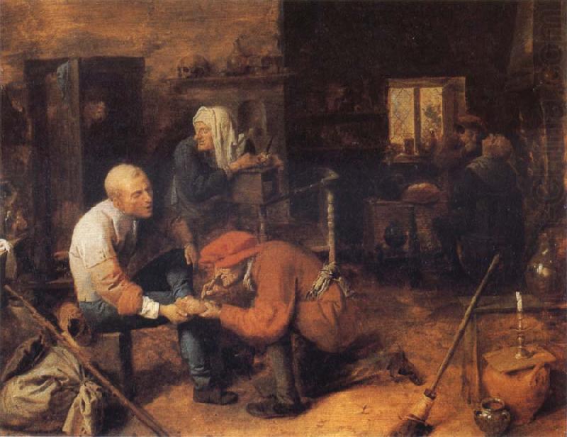 BROUWER, Adriaen The 0peration oil painting picture